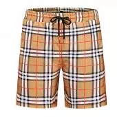 burberry shorts homme pas cher luxe short de bain check a cordon de serrage